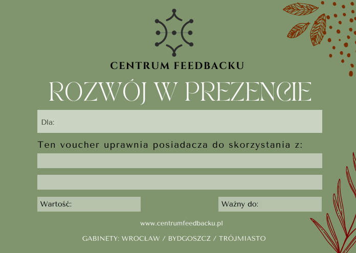Voucher prezentowy „Rozwój w prezencie